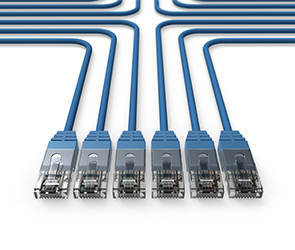 Câble RJ45 réseau informatique